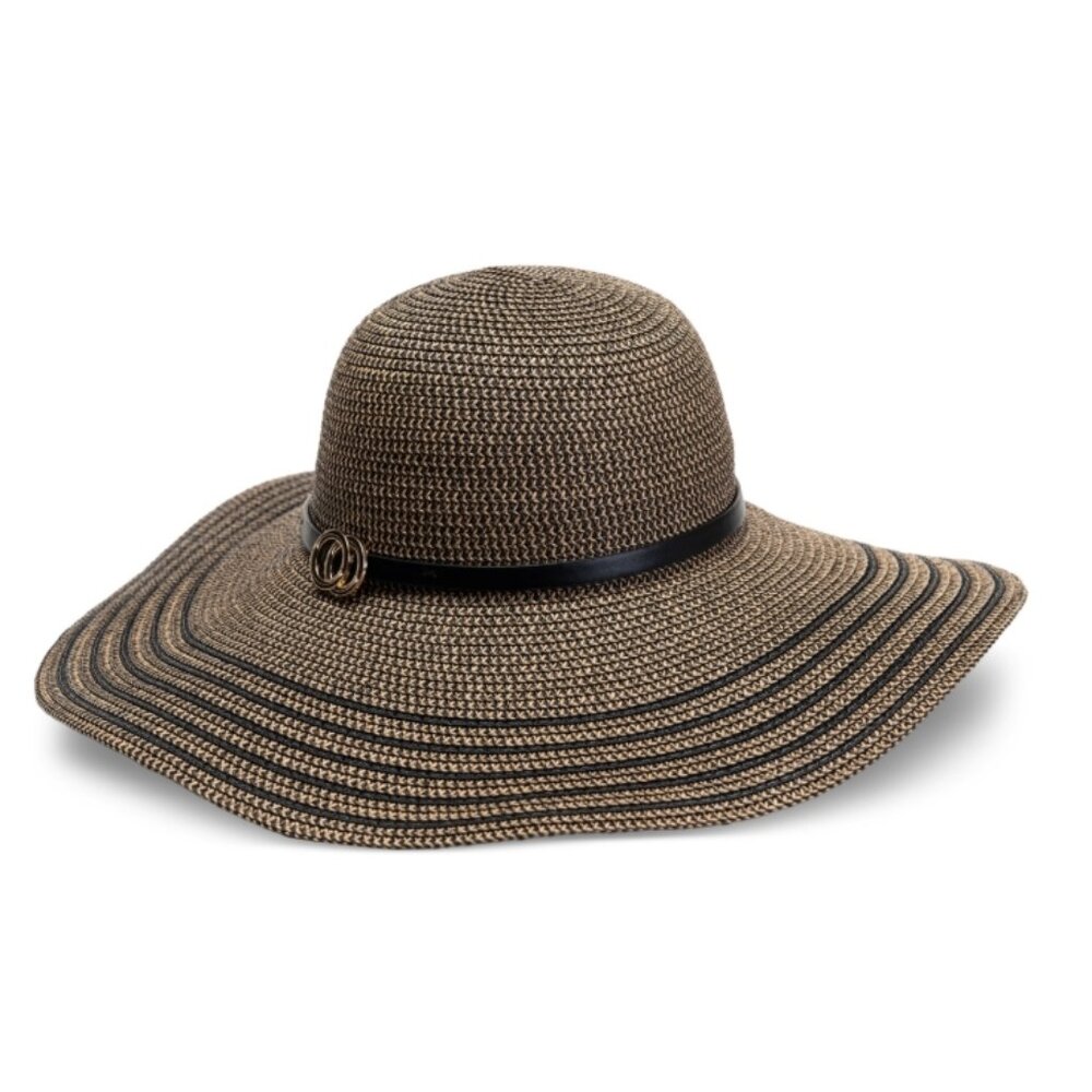 I.n.c. International Concepts Women's Striped Floppy Hat,